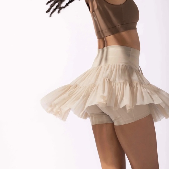 Pirouette Skort - Café au Lait - Picture 2 of 5